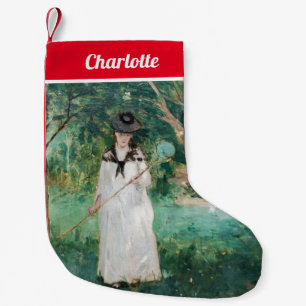 Petite Chaussette De Noël Berthe Morisot - La chasse aux papillons