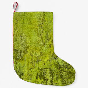Petite Chaussette De Noël Béton vert bétonné, art, décoration maison, fond