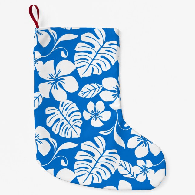 PETITE CHAUSSETTE DE NOËL BIKINI ROSE (BLEU CLAIR) (Devant)