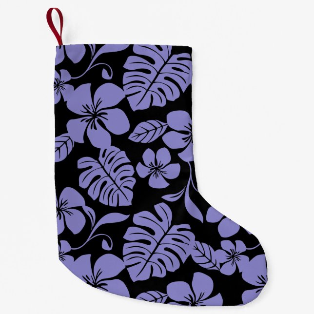 PETITE CHAUSSETTE DE NOËL BIKINI ROSE (NOIR//LAVENDER) (Devant)