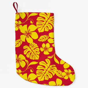 PETITE CHAUSSETTE DE NOËL BIKINI ROSE (ROUGE/OR)
