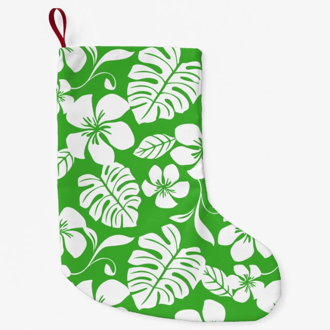 PETITE CHAUSSETTE DE NOËL BIKINI ROSE (VERT CITRUS) (Devant)