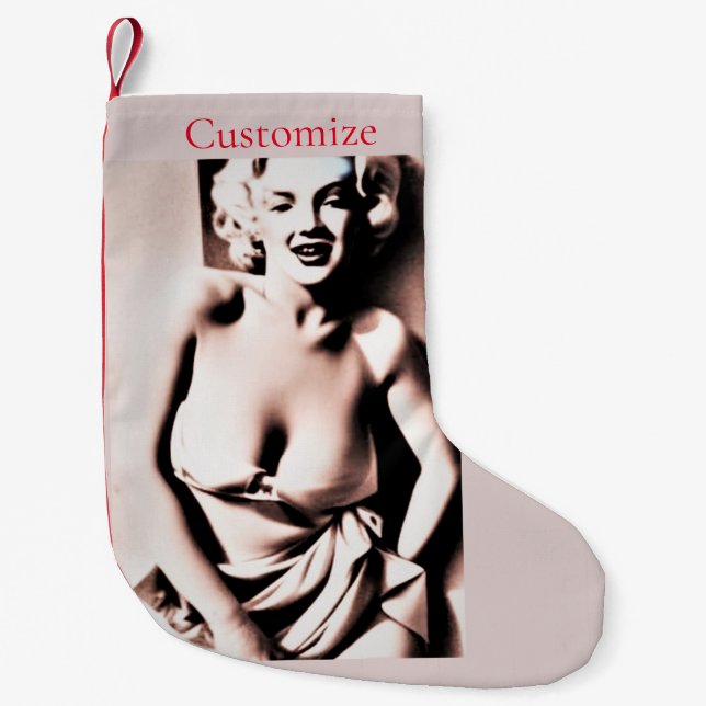 Petite Chaussette De Noël Blonde vintage Thunder_Cove (Devant)