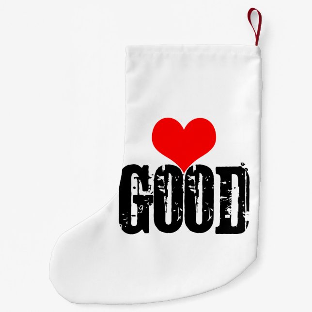 Petite Chaussette De Noël Bon (Dos)