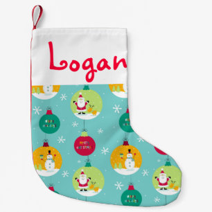 Petite Chaussette De Noël Bonnes fêtes ornements