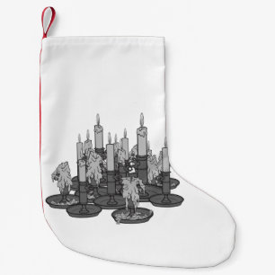 Petite Chaussette De Noël Bougies