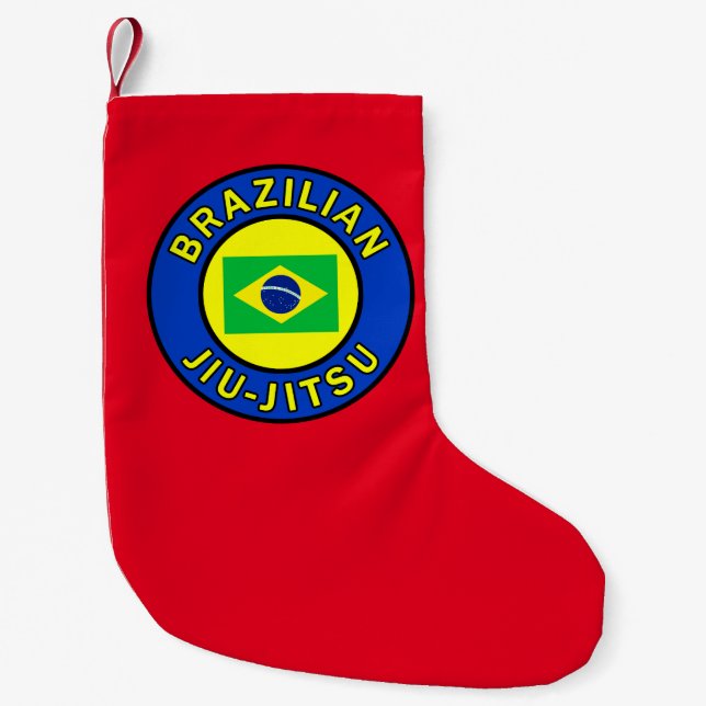 Petite Chaussette De Noël Brésilien Jiu Jitsu (Devant)