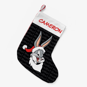 Petite Chaussette De Noël BUGS BUNNY™ Père Noël "Ho Ho Ho Ho!"