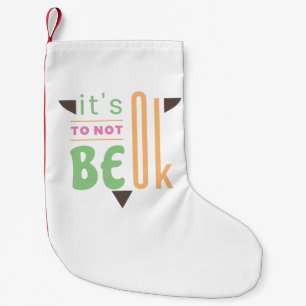 Petite Chaussette De Noël Ça ne va pas.