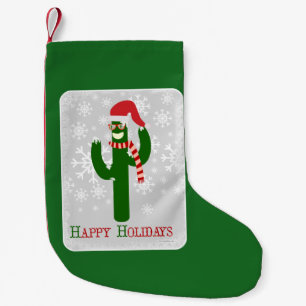 Petite Chaussette De Noël Cactus de Noël idiot de vacances