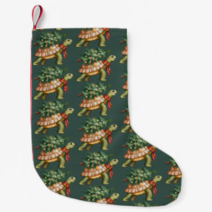 Petite Chaussette De Noël Cadeau de Noël pour amateur de tortues de mer Arbr