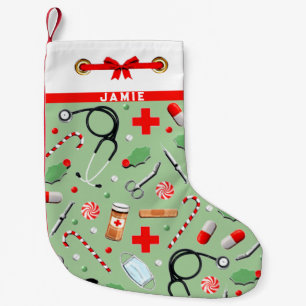 Petite Chaussette De Noël Cadeau de vacances infirmière