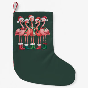 Petite Chaussette De Noël Cadeau pour amateur de flamant rose Noël Joyeux Xm