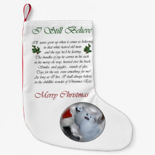 Petite Chaussette De Noël Cadeaux américains de Noël de chien esquimau