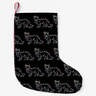 Petite Chaussette De Noël Cadeaux d'amour pour animaux de compagnie Fox Tree