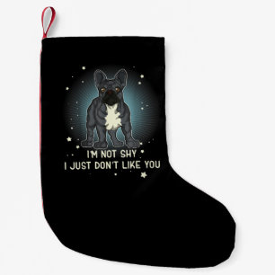 Petite Chaussette De Noël Cadeaux de Bulldog Française Femmes Hommes Enfants