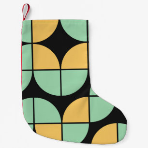 Petite Chaussette De Noël calcul génératif du Motif géométrique Abstrait