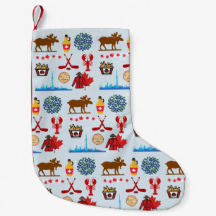 Petite Chaussette De Noël Canada Amusant