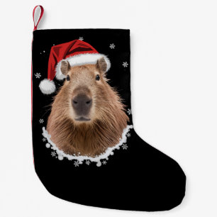 Petite Chaussette De Noël Capybara Noël drôle 