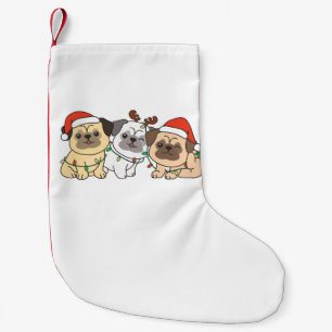 Petite Chaussette De Noël Carlin Noël Animaux Chiens De Vacances