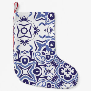 Petite Chaussette De Noël Carreaux en azulejos décoratifs en céramique. Fash