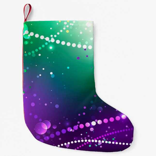 Petite Chaussette De Noël Carthagène Solive Purple (Devant)