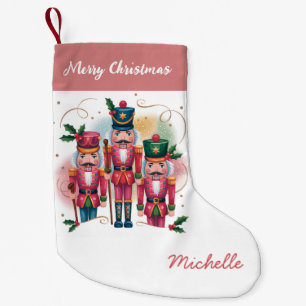 Petite Chaussette De Noël Casse-noisette personnalisé tendance Joyeux Noël