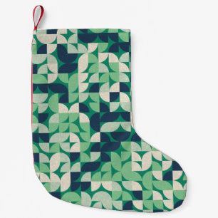 Petite Chaussette De Noël Cercles de quarts de couleur aléatoire, génératifs