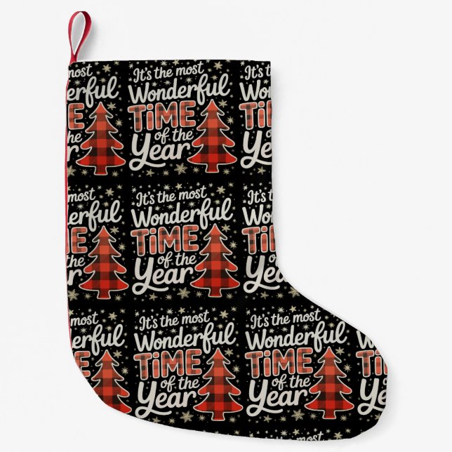 Petite Chaussette De Noël C'est la période la plus merveilleuse de l'année d (Devant)