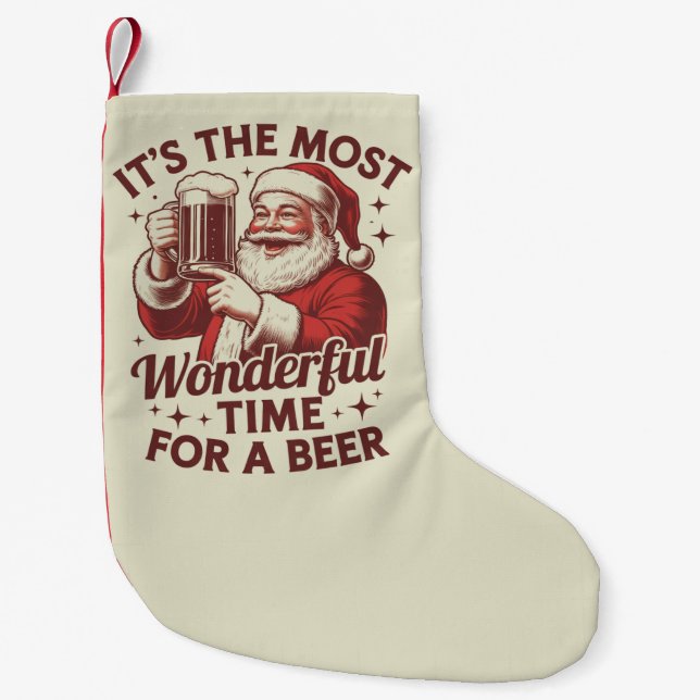 Petite Chaussette De Noël C'est la période la plus merveilleuse pour un Père (Devant)