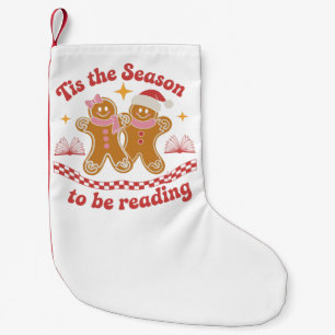 Petite Chaussette De Noël C'est la saison pour lire l'école de Noël