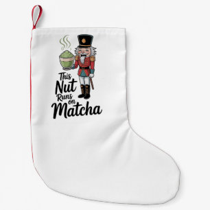 Petite Chaussette De Noël Cette noix tourne sur Matcha Christmas Nutcracker