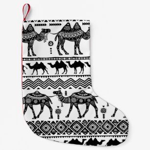 Petite Chaussette De Noël Chameaux décoratifs Design Motif sans soudure