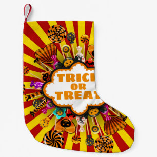 Petite Chaussette De Noël Chariot d'Halloween ou de traiter des bonbons et d