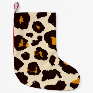 Petite Chaussette De Noël Cheetah Skin, Texture Poster de animal.