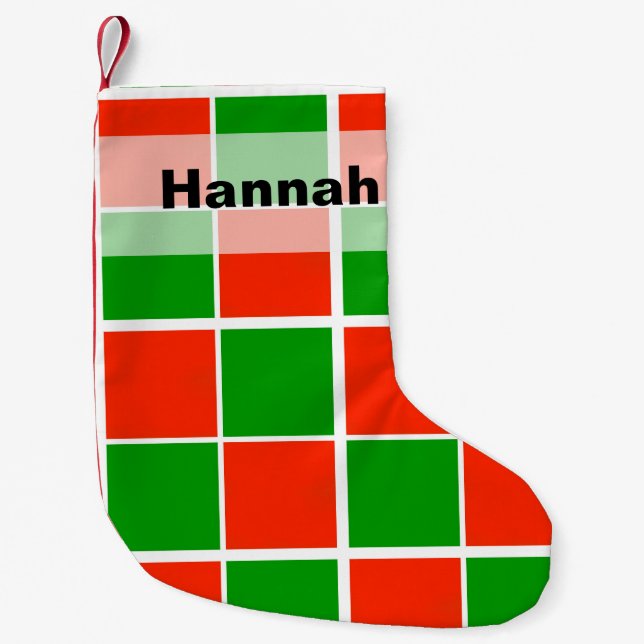 Petite Chaussette De Noël Chèques de Noël (Devant)