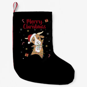 Petite Chaussette De Noël Chèvre de Noël Chèvres Animaux d'hiver Vêtements a