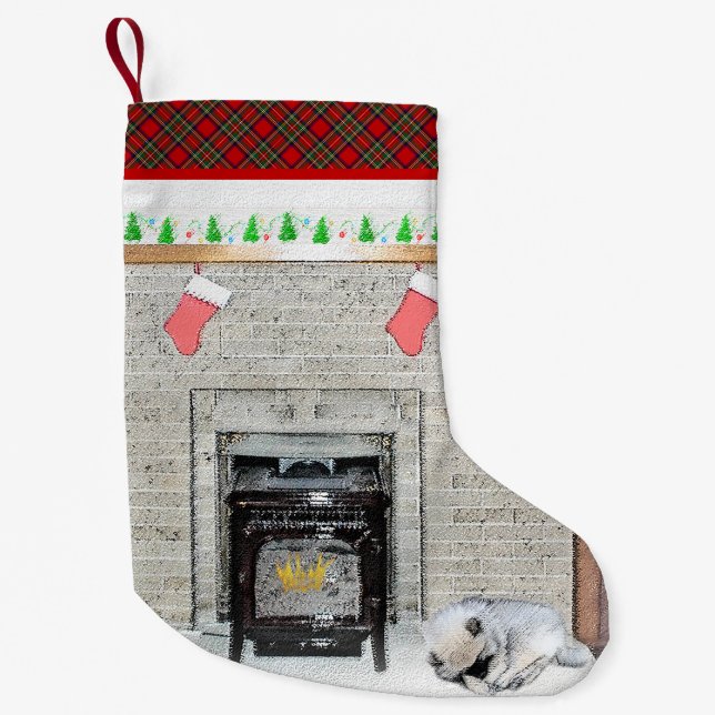 Petite Chaussette De Noël Chien Chien Chien Chien Chien Chien Chien Chien Ch (Devant)