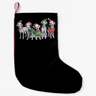 Petite Chaussette De Noël Chien Dalmatien Noël Amoureux Xmas Maman Chien