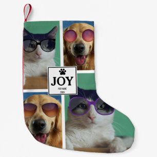 Petite Chaussette De Noël Chien de Noël Chien de Noël Photo d'un animal Coll