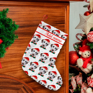 Petite Chaussette De Noël Chien de race dalmatien Noël