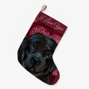 Petite Chaussette De Noël Chien de Terre-Neuve
