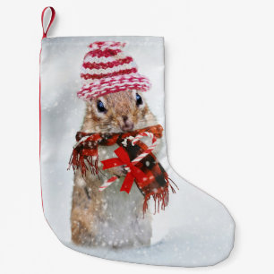 Petite Chaussette De Noël Chipmund de Noël