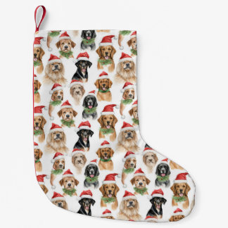 Petite Chaussette De Noël Christmas Dogs