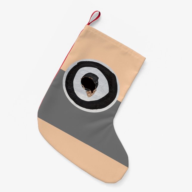 Petite Chaussette De Noël cible déchirures (Devant (Accrochage))