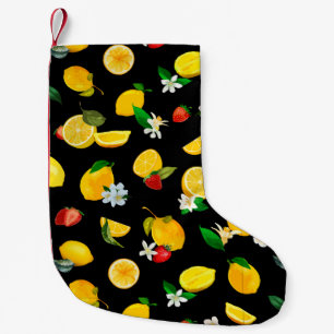 Petite Chaussette De Noël Citron et fraise 5