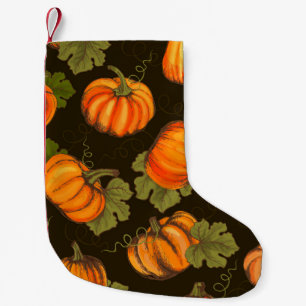 Petite Chaussette De Noël Citrouilles biologiques : Ferme à table