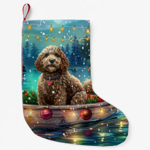 Petite Chaussette De Noël Cockapoo Christmas Festive Voyage