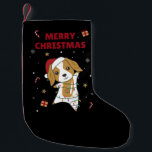 Petite Chaussette De Noël Cocker Spaniel Christmas Dog Winter Animals Dogs S<br><div class="desc">The Cocker Spaniel dog for Christmas with fairy lights. Funny animals with gifts and snow to the holidays. Also funny for Christmas in July. Dogs are sweet animals and perfect for Christmas.</div>