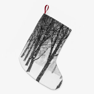 Petite Chaussette De Noël comme je prends le parti des arbres